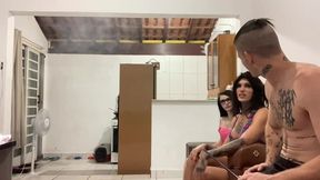 visitando casal carmona com sabrina prezotte parte 1 o marido -. badmelli