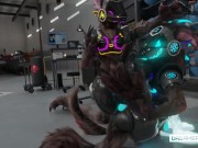 SYNTHETIC LOVE - PROTOGEN FURRY FILM [MATING PRESS] [COWGIRL] [POWER PLAY]