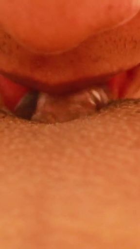 Stunning moment from &quot;Close up Pussy Eating Khalessi 69 Big clit Pussy licking until Orgasm POV NenaGamer&quot;