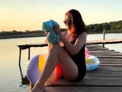 Hottest brunette solo webcam masturbation 2