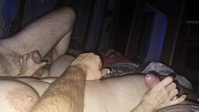 Filthy cheating mistress gets ruined by trio of brutish studs