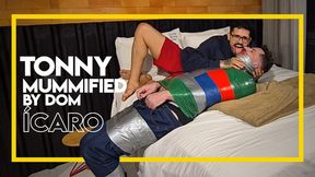 Tonny Mummified by Dom Ícaro (720p) Gay Bondage - Gay Domination - Mummification - Tape Bondage - BDSM