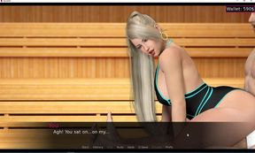 I Am in Heaven Lisa Blonde Big Ass Teen Fucked in Sauna