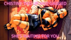 CHRISTINE TIED UP AND GAGGED - English version