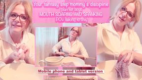 Your fantasy step mommy’s discipline plan for boys
Mouth soaping and spanking 
POV talking to only - mobile and tablet version