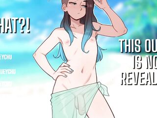 Femboy Beach Date GETS FREAKY - NSFW ASMR