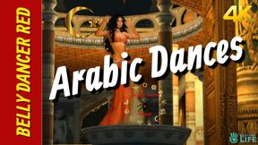 FANTASY GIRL RED BELLY DANCER