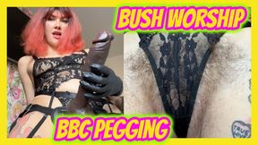 Step-Mommy's Sissy: Bush Worship & BBC Pegging