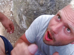 Public Cruising Outdoors Blowjob Compilation