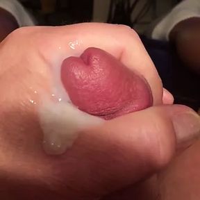 Close Up Cum in Hand