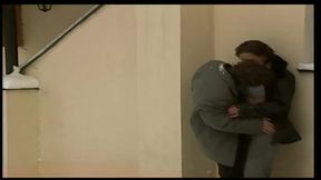 Double penetrated threesome anal penetrated in the bedroom