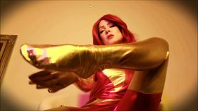 Worship my Golden feet
