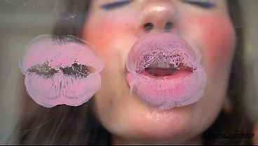 Naughty step-mommy pink kiss and intimate creamy lips