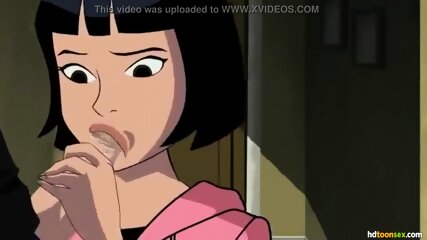 Ben 10 fucks a busty Asian teen babe