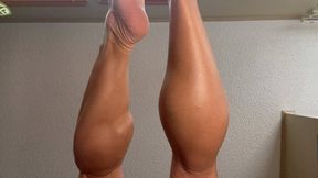 Natural Light Close Up Underneath Barefeet