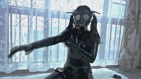 fss3-rubber suit and gas mask