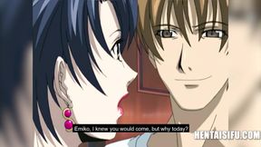MILF Stepson fucks his horny stepparent while her partner watches jealously - Hentai Eng Sub