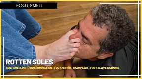 Rotten Soles: Sub Zero Cleans the Odor and Grime from Louise, Fermans, and Lady Syl (1080 EN SUB) - Foot Smelling - Foot Domination - Foot Fetish - Trampling - Foot Slave Training