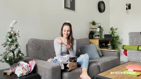 Ana B's big tits video by Ersties