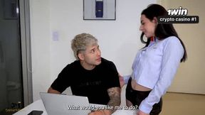 Colombian bombshell Danner Mendez gets soaked by her boss's prick in a hot porn scene, Almendra Gala joins in for an incredible threesome - Best XXX ever!