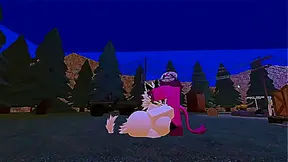 Pregnant Roblox Bride Tempts Husband in Steamy Virtual Affair