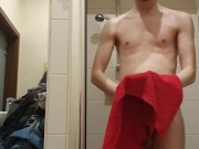 Szybki prysznic przed masażem