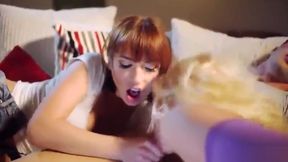 Blow job sex video featuring Tia Layne and Tina Hot