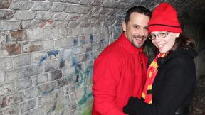 Agnes en Simon ballen er op los