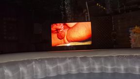 watching a home made sex tape of my wife and her lover whilst I masturbate