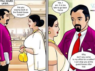 Velamma Ep 5: Principal Screws His Ex-Classmate - Office Sex Dream