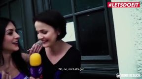 Lullu Gun's Wild Encounter: German Brunette Takes on an Amateur - LETSDOEIT!