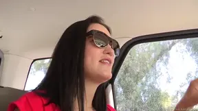 Hot Woman Gets Her Pussy Licked & Fucked Seductively In The Car Ride