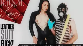 Pamela Sanchez in BDSM Lovers: Leather suit fuck! - VirtualPorn360