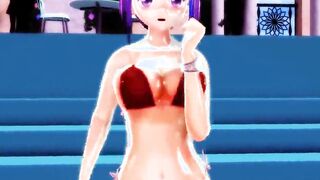 MMD Hannah Red Bikini Pt.two