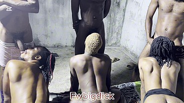 Sizzling hot Gangbang