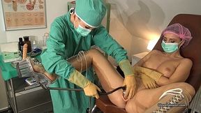 A glovely gyno exam stage 1