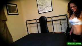 Yoga Babe Masturbates