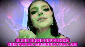 Alien Slime Sploshing Cum Facial Mating Ritual JOI