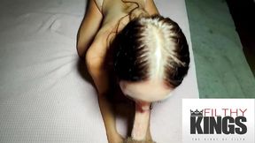 FILTHY KINGS - Jodie Johnson Destroys Naughty Mia River's Pussy Raw