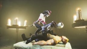 Christmas Gangbang with 6 Performers and Creampies