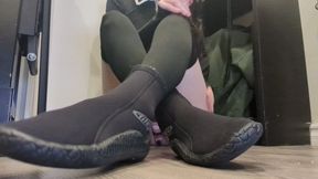 Verbal Humiliation Worship My Smelly Black Socks POV