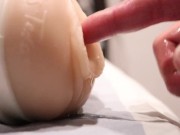 Guy Fucks Alexis Texas Pussy Fleshlight until he cums