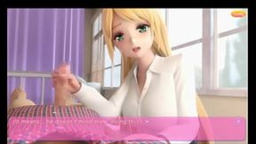 3D Blonde Big Tits POV sex Breast Expansion with Sound Pt 2