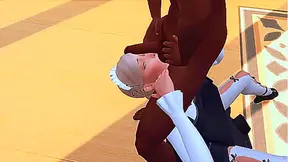 Sexy Maid Seduces Interviewer in Steamy Anal Encounter – Sims 4 Hentai SFM