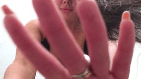 A giantess is sitting on your face POV cc