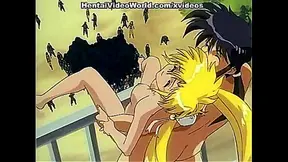 Karakuri Ninja Babe Pleasured Intensely in Animated Fantasy Adventure