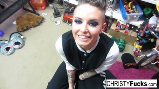 Christy Strips Down in This Hot Compilation