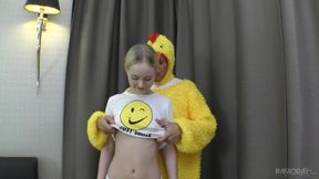 Emily Cutie Gives Up Her Teenage Asshole to a Man Twice Her Age