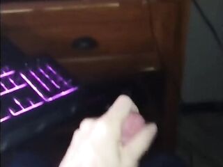 Sexy Sexy 18 Year Old Masturbation, Solo Big Dick, Huge Ramrod, Pumped up, Cum, Cumshot, Step