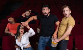 Movie magic with guys who fuck in public